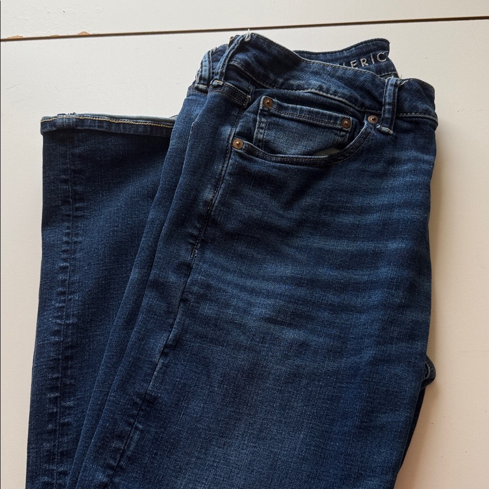 American Eagle Dark Blue Denim Jeans